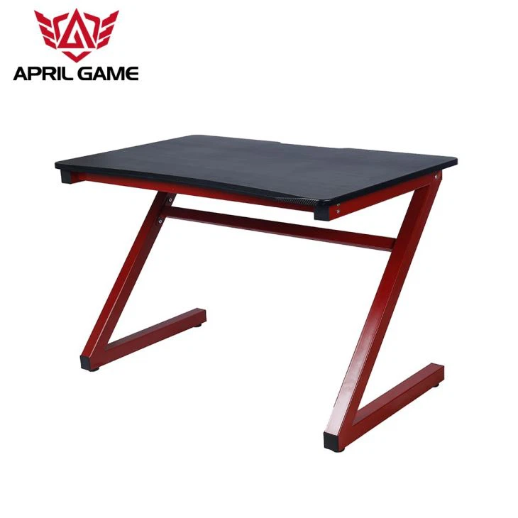 April Game Z Shape Most Popular Gaming Desk left side